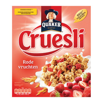 Quaker Cruesli Rode Vruchten