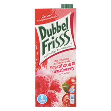 DubbelFriss Frambozen/Cranberry 1,5ltr