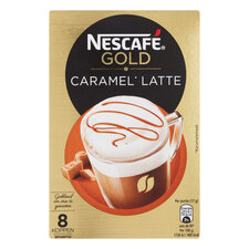 Nescafe Gold Latte Caramel 136gr